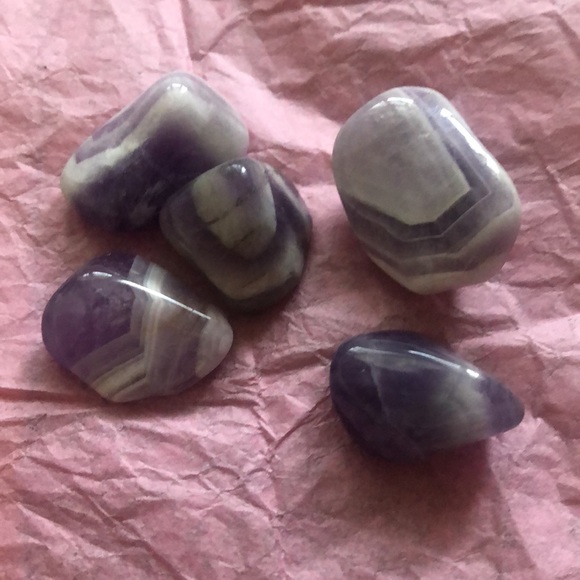 Pain Relief Crystals Gemstones Kit (Amethyst,Tourmaline,Clear Quartz) - Picture 2 of 7